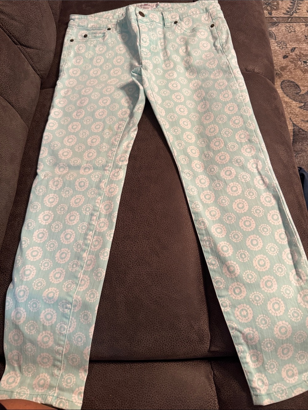 Vineyard Vines Aqua Skinny Jeans - Size 6